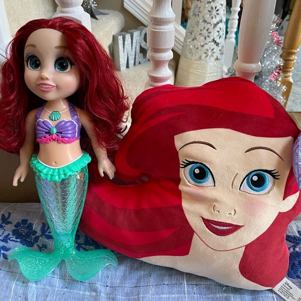 Ariel Talking Mermaid and Ariel Mermaid Pillow